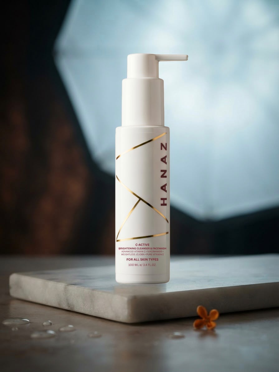HANAZ C-Active Brightening Cleanser & Face Wash
