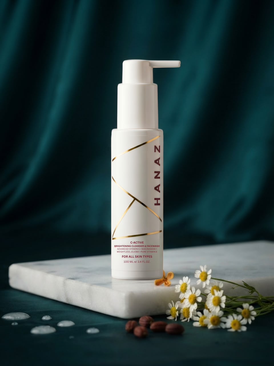 HANAZ C-Active Brightening Cleanser & Face Wash