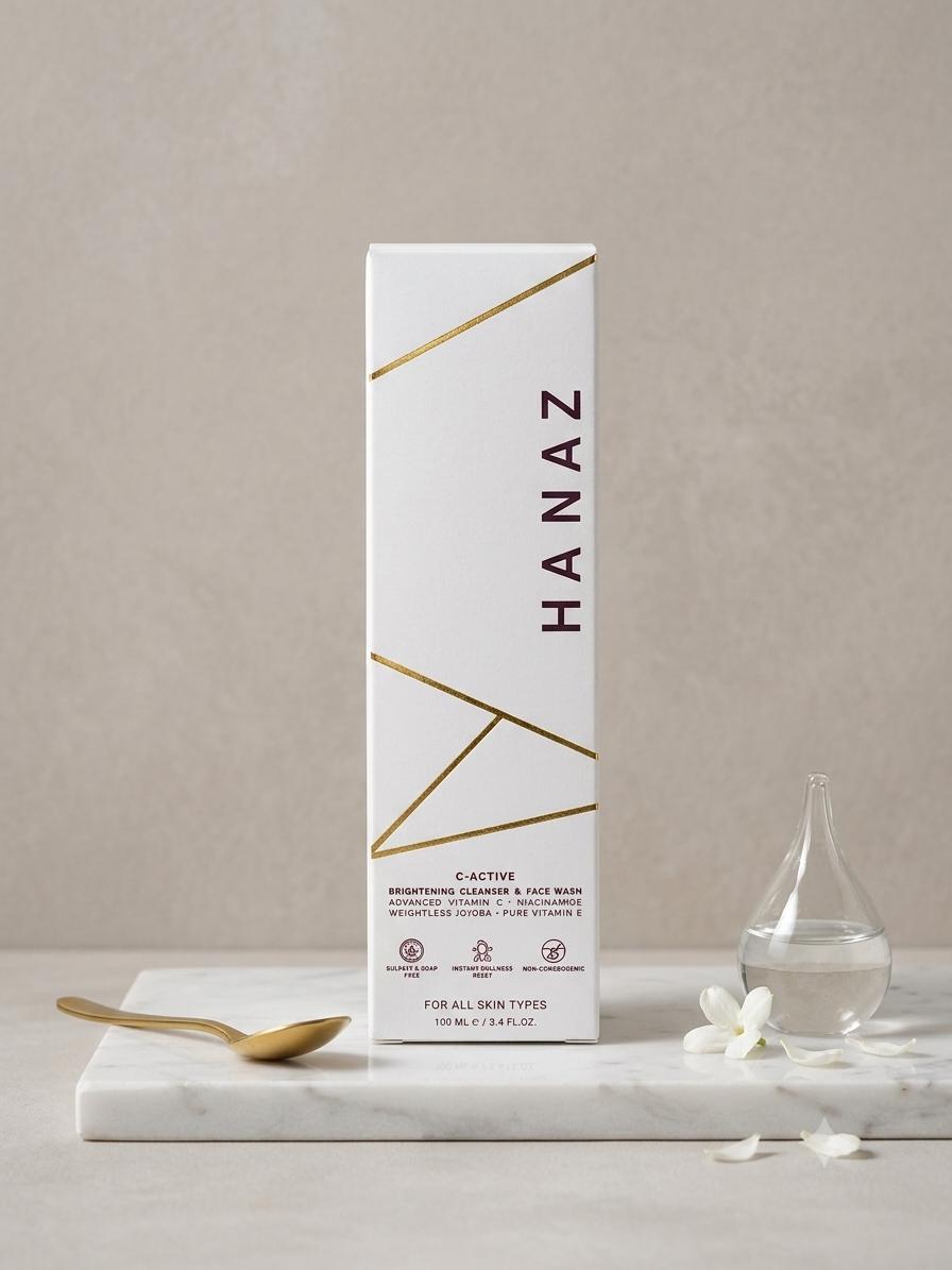 HANAZ C-Active Brightening Cleanser & Face Wash